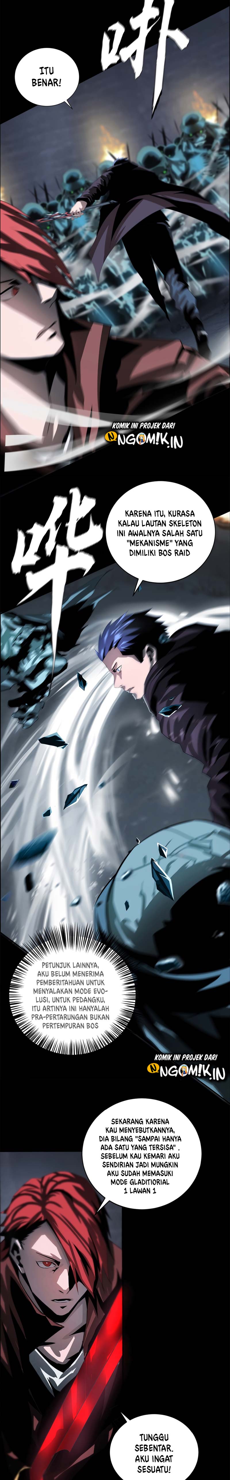 The Blade of Evolution – Walking Alone in the Dungeon Chapter 37 Bahasa Indonesia